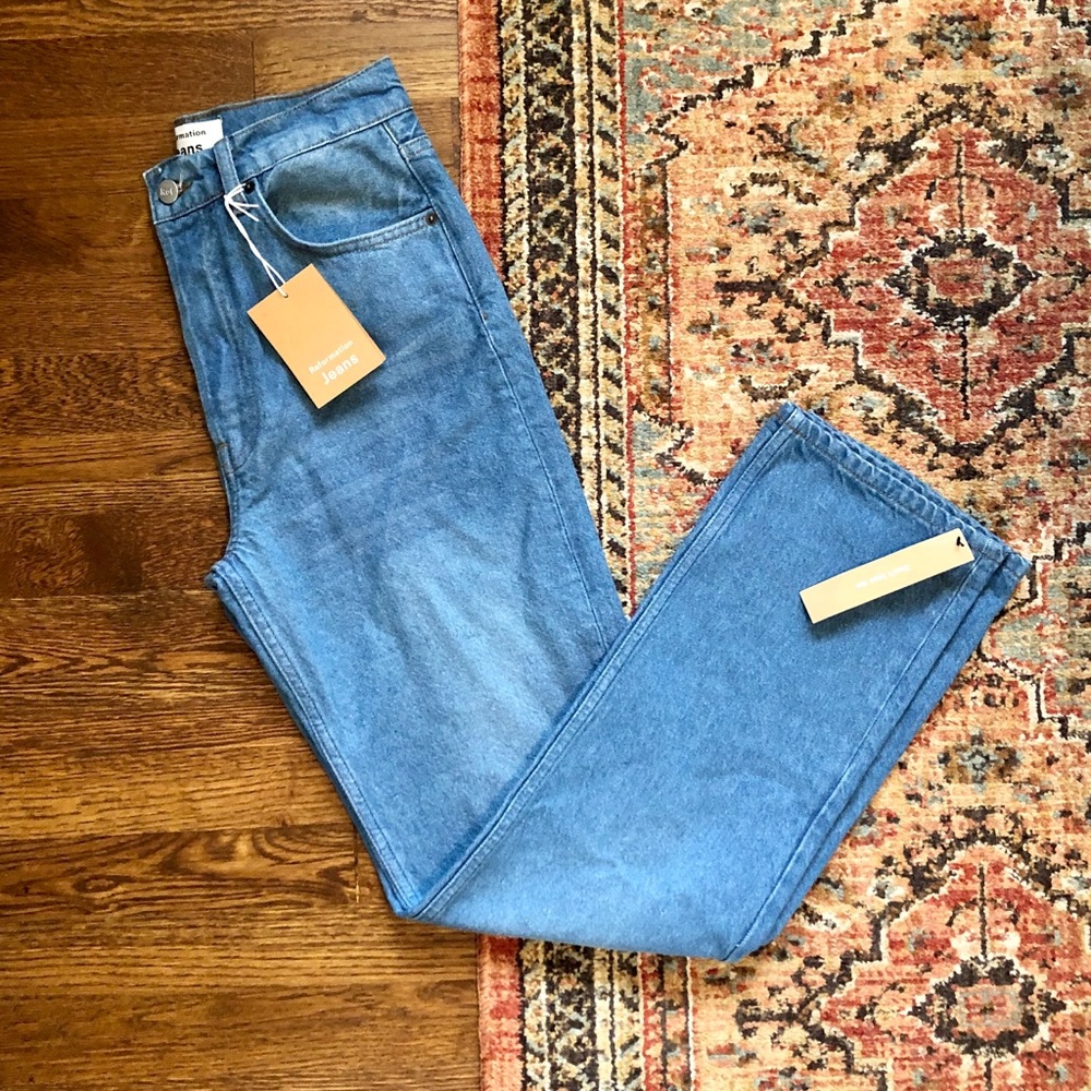 Reformation Cynthia High Relaxed Jean